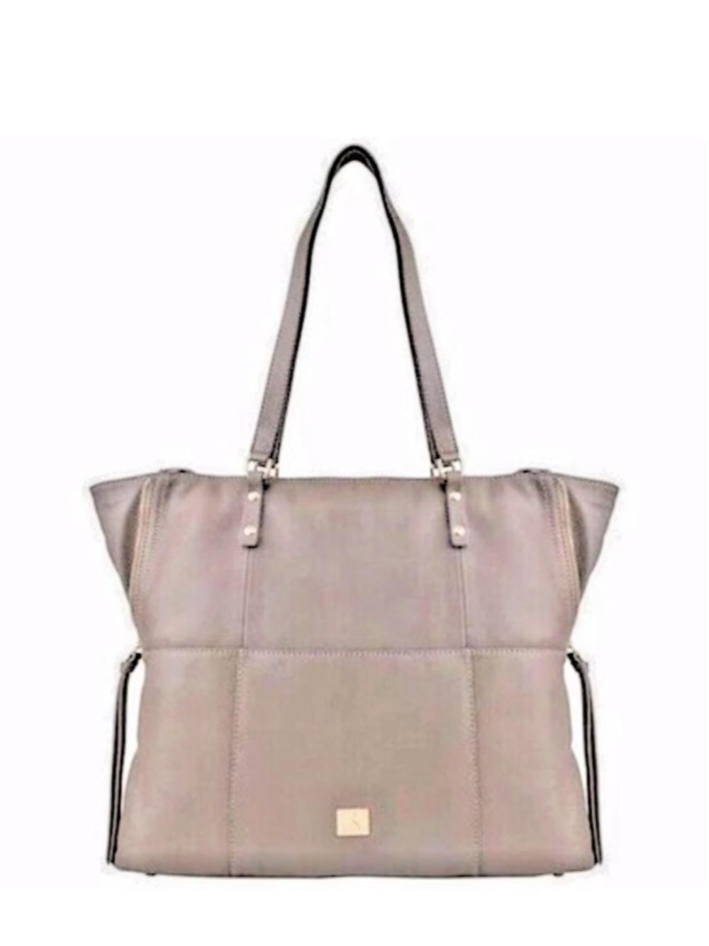 KOOBA AUSTRALIA Kooba Everette Leather Tote Bag Taupe Leather